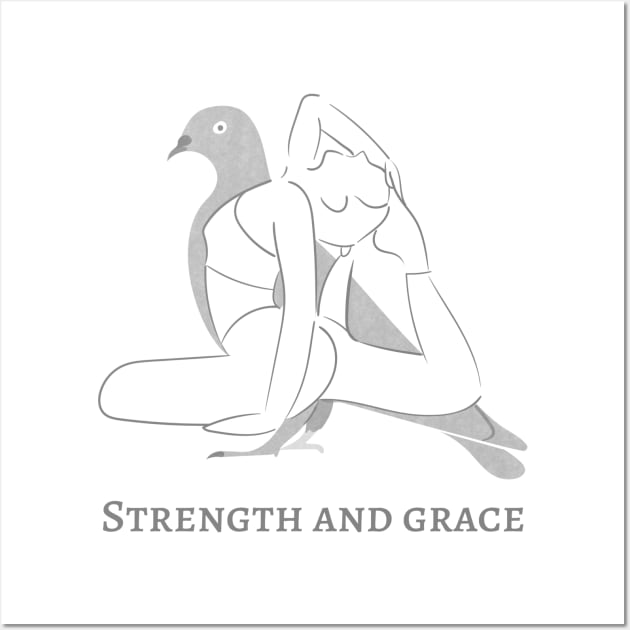 Strength and Grace Wall Art by TrendyShopTH